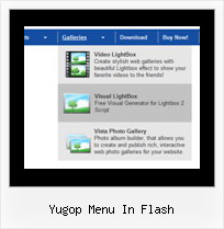Yugop Menu In Flash Transparent Layer Dhtml Fade