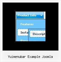 Yuimenubar Example Joomla More Collapse Javascript