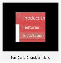 Zen Cart Dropdown Menu Navigation Bar Images