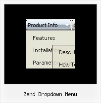 Zend Dropdown Menu Dropdown Navigation Bars