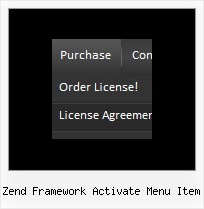 Zend Framework Activate Menu Item Html Menu Simple