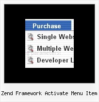 Zend Framework Activate Menu Item Tree Javascript Sample