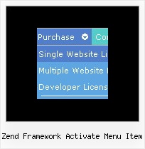 Zend Framework Activate Menu Item Cselect E In Javascript