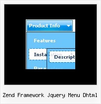 Zend Framework Jquery Menu Dhtml Drop Down Menu Vertical