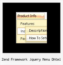 Zend Framework Jquery Menu Dhtml Transparent Drop Down Menu Tutorial