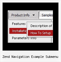 Zend Navigation Example Submenu Drag And Drop With Popup Javascript