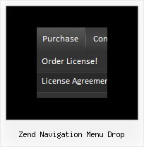 Zend Navigation Menu Drop Relative Vertical Javascript Menu