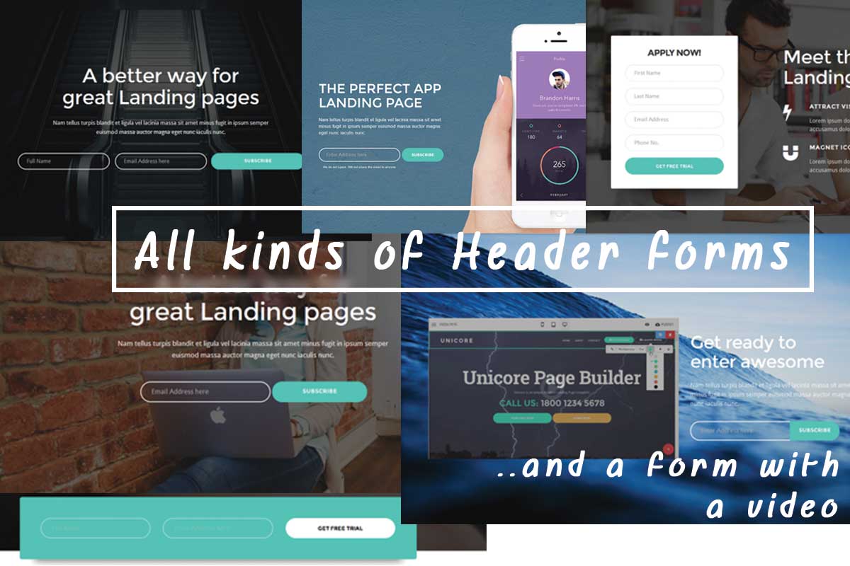 Twitter Bootstrap Landing Page Theme Builder