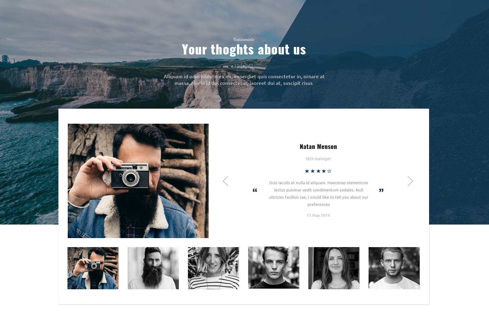 HTML5 Bootstrap Portal Theme