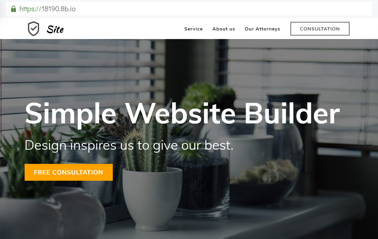 Easy Website Builder